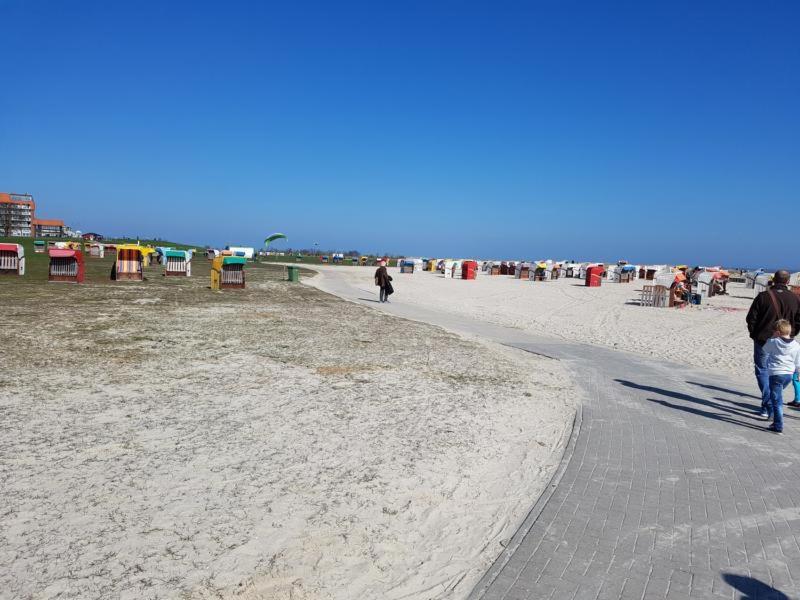 Ferienwohnung Voelker, Wenige Schritte Zum Meer, Wlan, 3 Sz, Kinder Geeignet, Sackgasse, Horumersiel - Nordsee, Erdgeschoss Schillig Eksteriør bilde